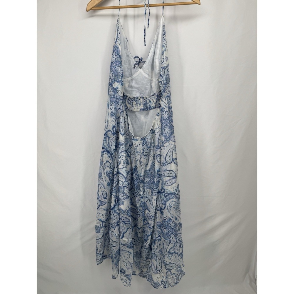 Boho Coastal Beach Dress 2XL Resort Vacation Festival Babydoll Lightweight Gauzy - Picture 5 of 7